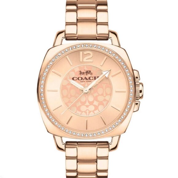 Coach Boyfriend Women\'s Watch One Size Rose Gold main image 5